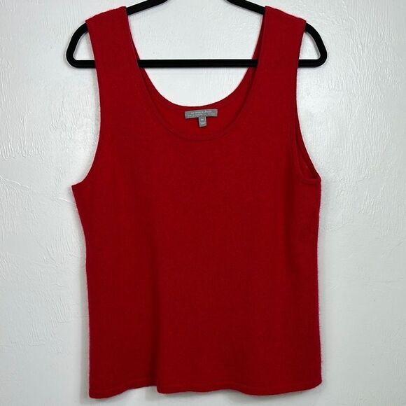 Neiman Marcus Women's Cashmere Scoop-Neck Sweater Tank Size 3X - Picture 2 of 9